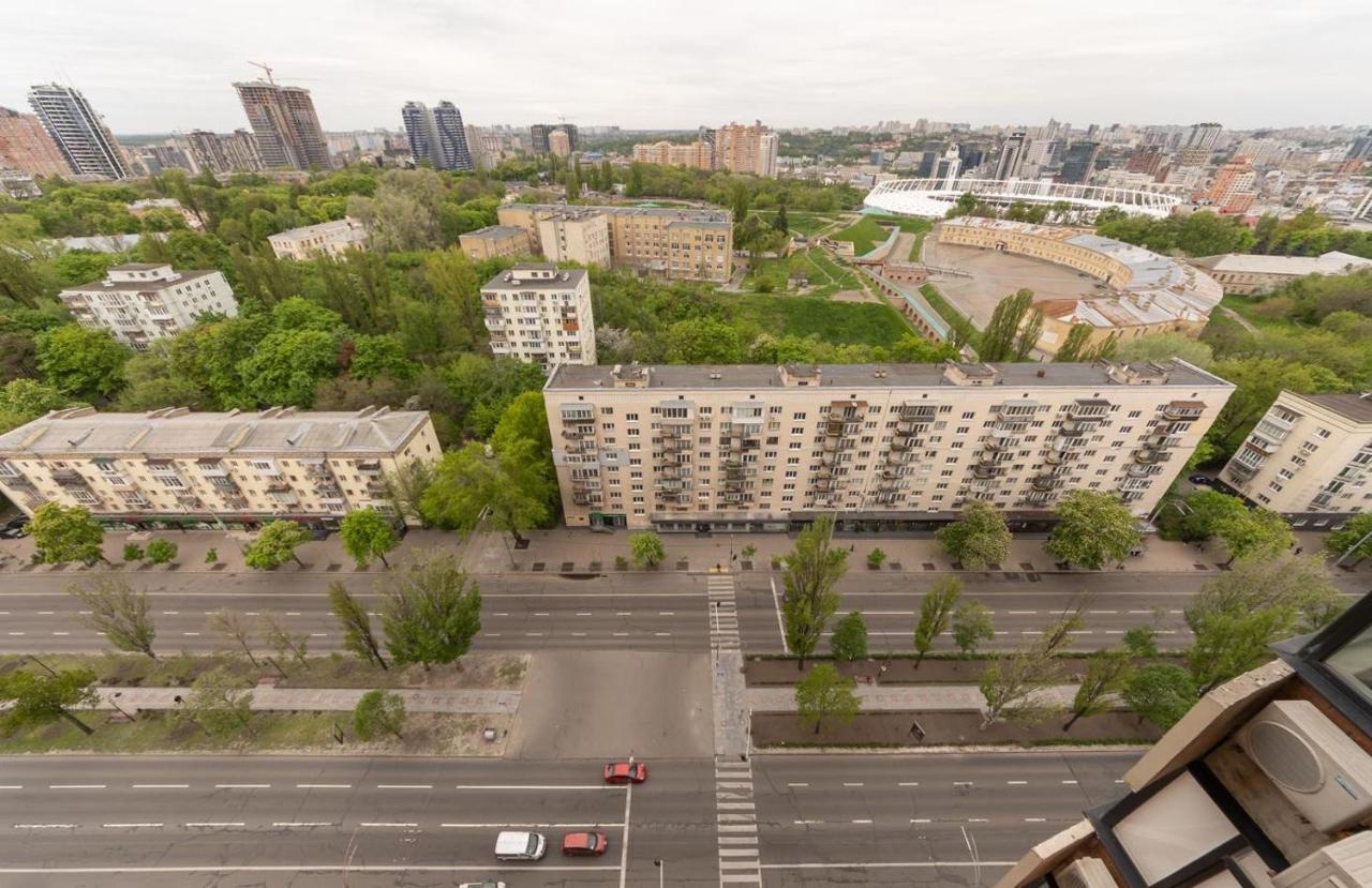Квартира- Студио на бульваре Леси Украинки 5 Київ Екстер'єр фото